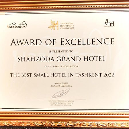 Shahzoda Grand Hotel - "Best Hotel Award Winner" Solnechnyy Zewnętrze zdjęcie